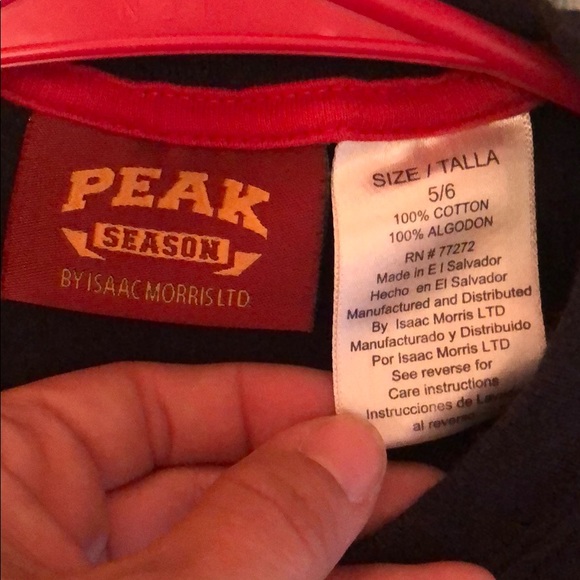 Kids size 5/6 Nebraska cornhuskers shirt - Picture 3 of 3